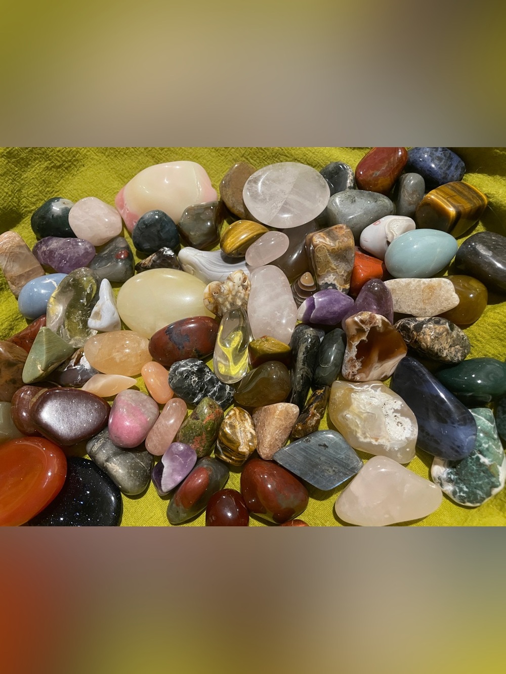 2+ pounds natural stone tumble lot